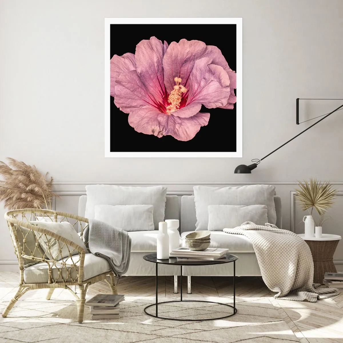 Affiche - Poster - Directement au coeur - 50x50 cm