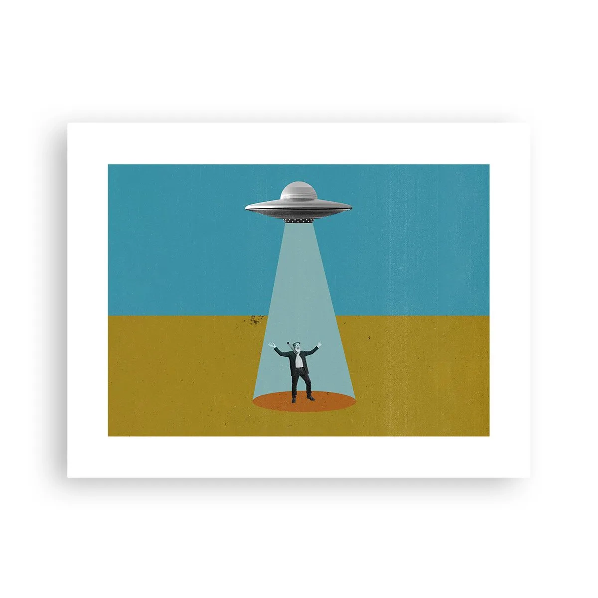 Affiche - Poster - Rencontre proche - 40x30 cm