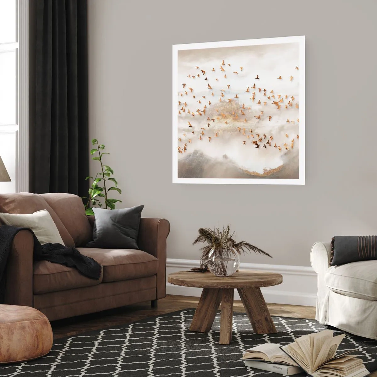 Affiche - Poster - Il est l'heure… - 60x60 cm