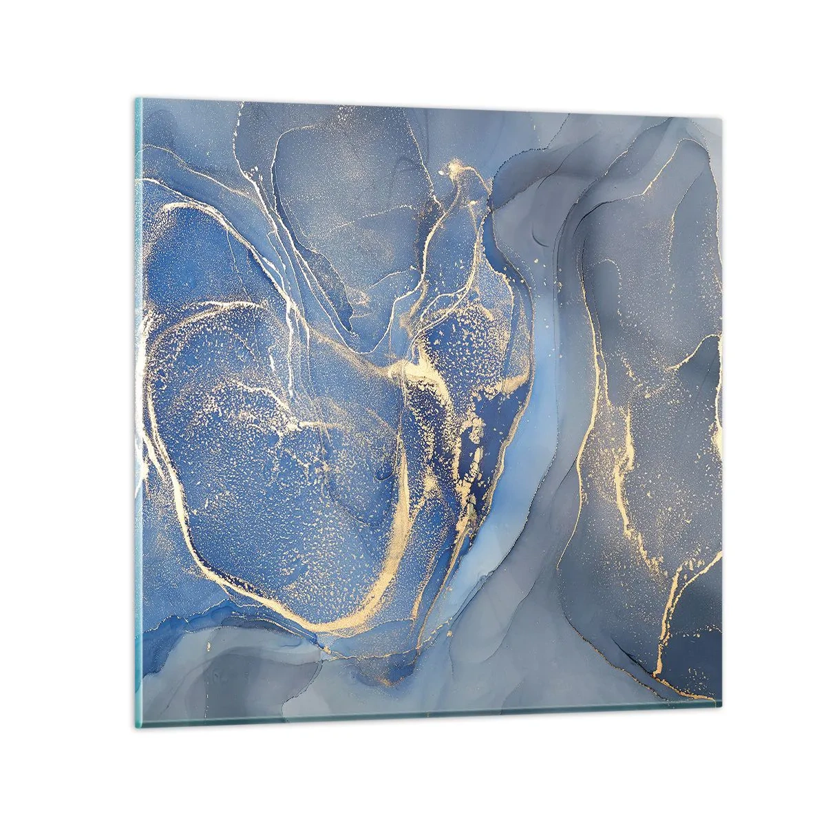 Impression sur verre - Image sur verre - Poussière d'or - 30x30 cm