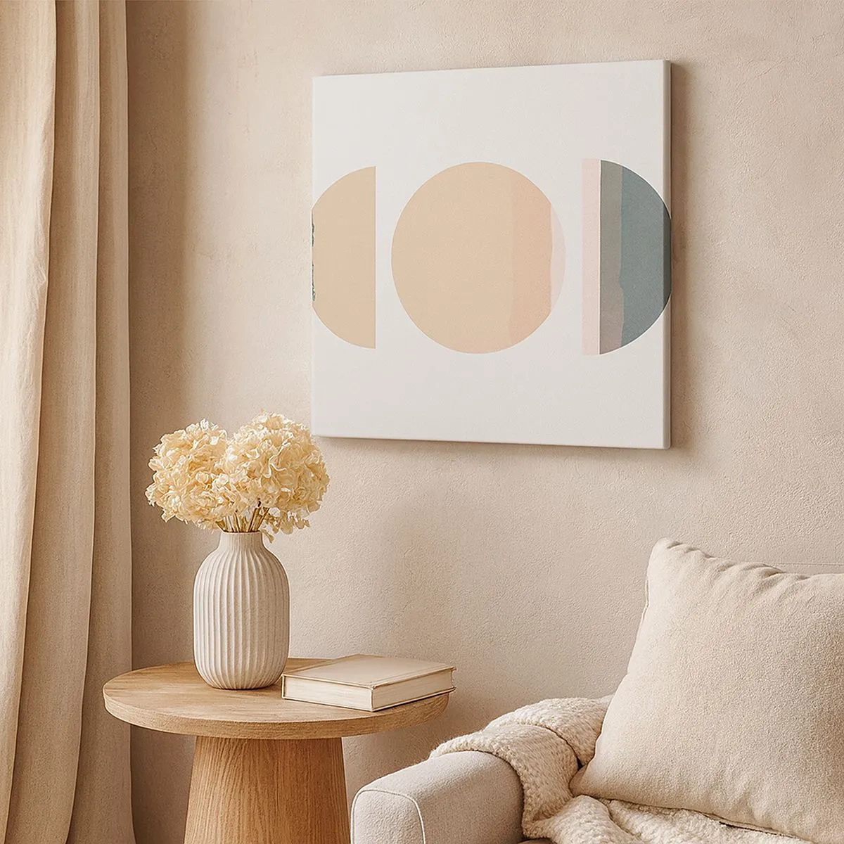 Impression sur toile - Image sur toile - Cercles après cercles - 30x30 cm