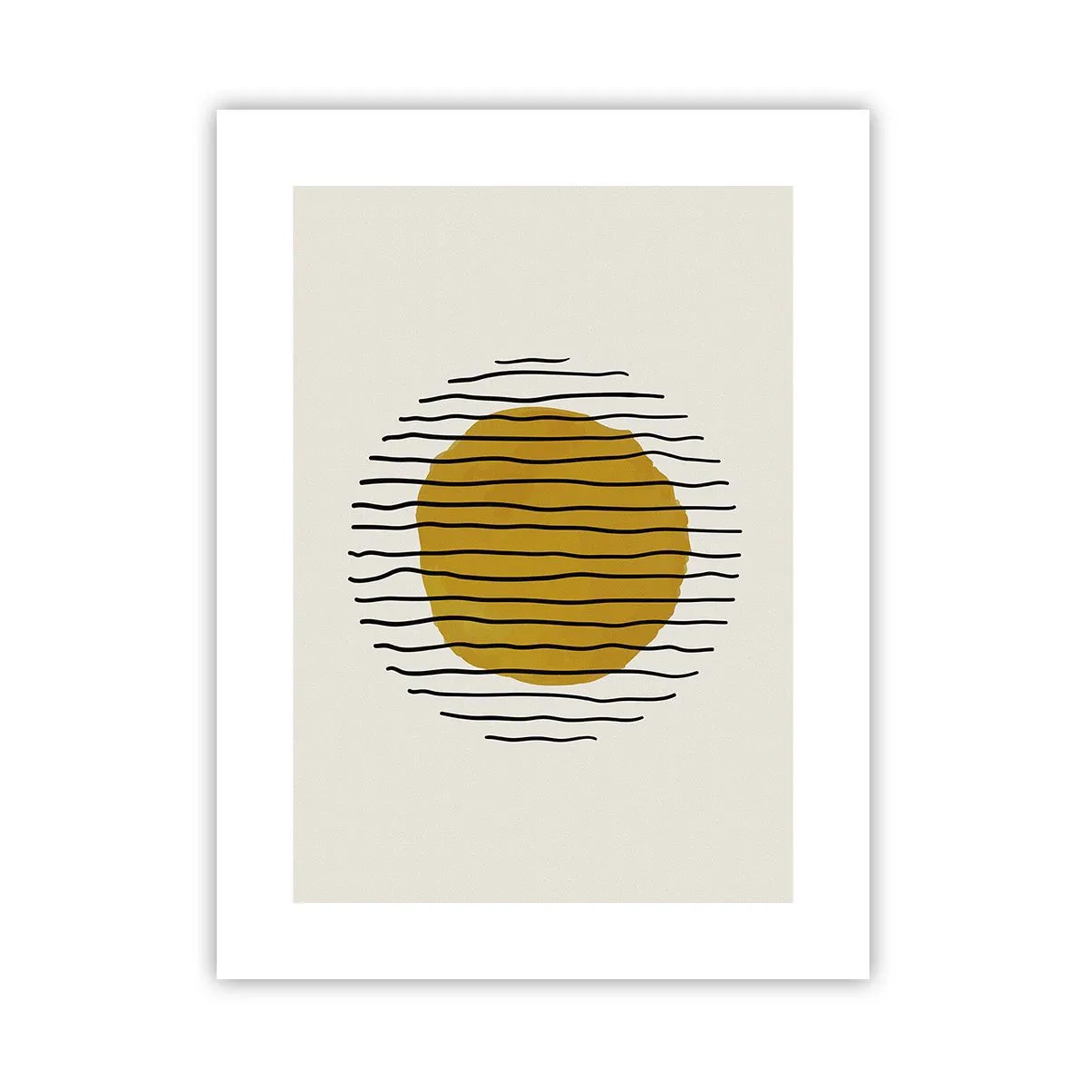 Affiche - Poster - Abstraction tremblante de chaleur - 30x40 cm