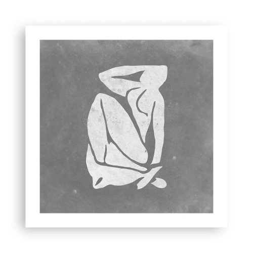 Affiche - Poster - En pensée - 50x50 cm