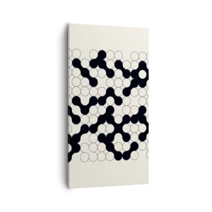 Impression sur toile - Image sur toile - Jeu chinois – variation - 55x100 cm