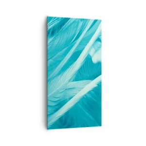 Impression sur toile - Image sur toile - Se noyer dans les plumes - 65x120 cm