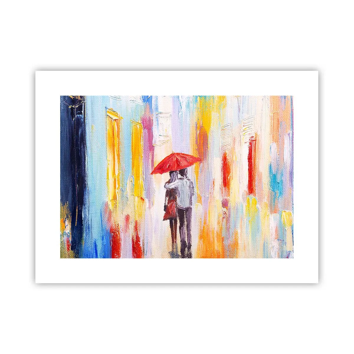 Affiche - Poster - Qu'il pleuve encore - 40x30 cm