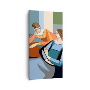 Impression sur toile - Image sur toile - Un moment de confiance - 65x120 cm