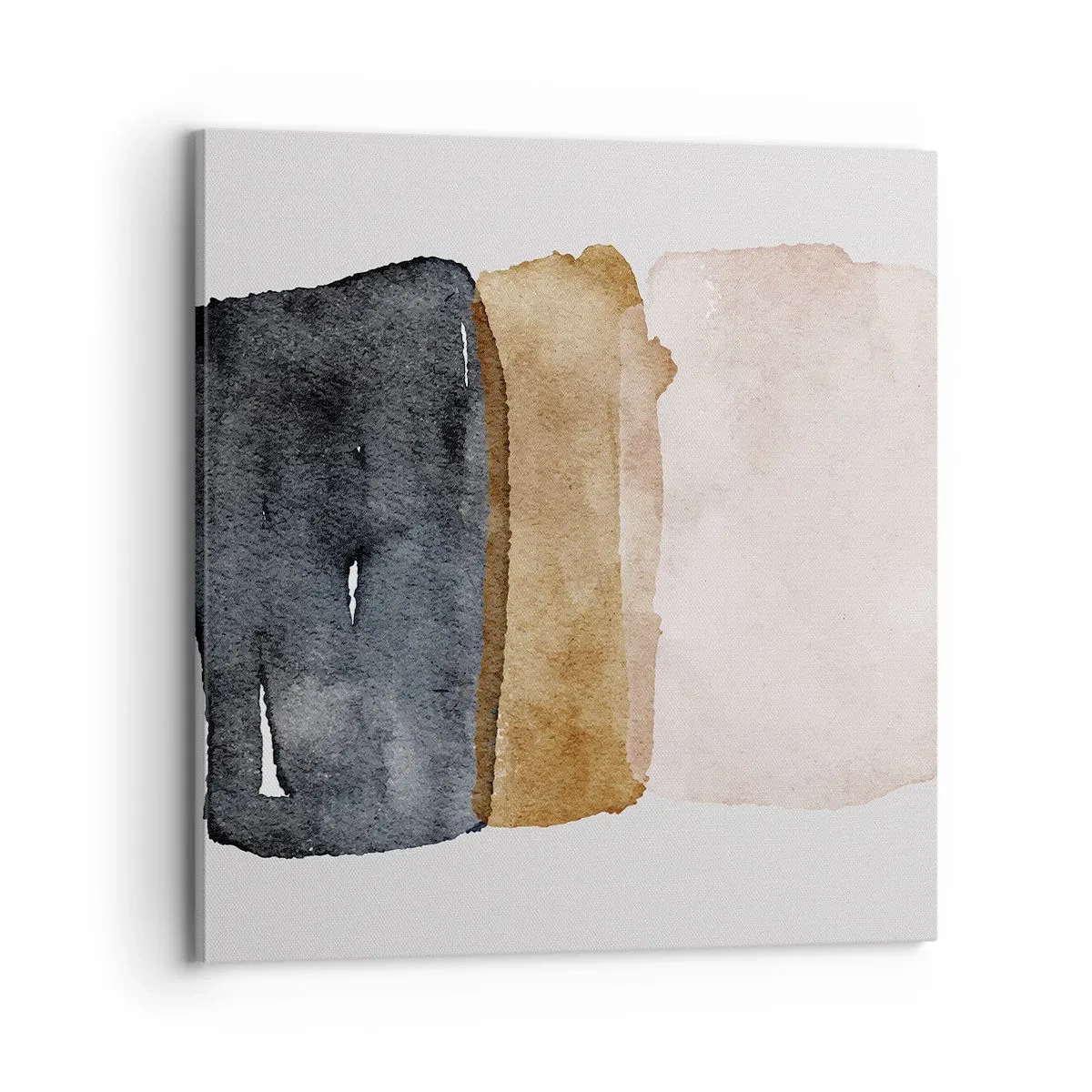 Impression sur toile - Image sur toile - Composition de couleurs de la terre - 70x70 cm