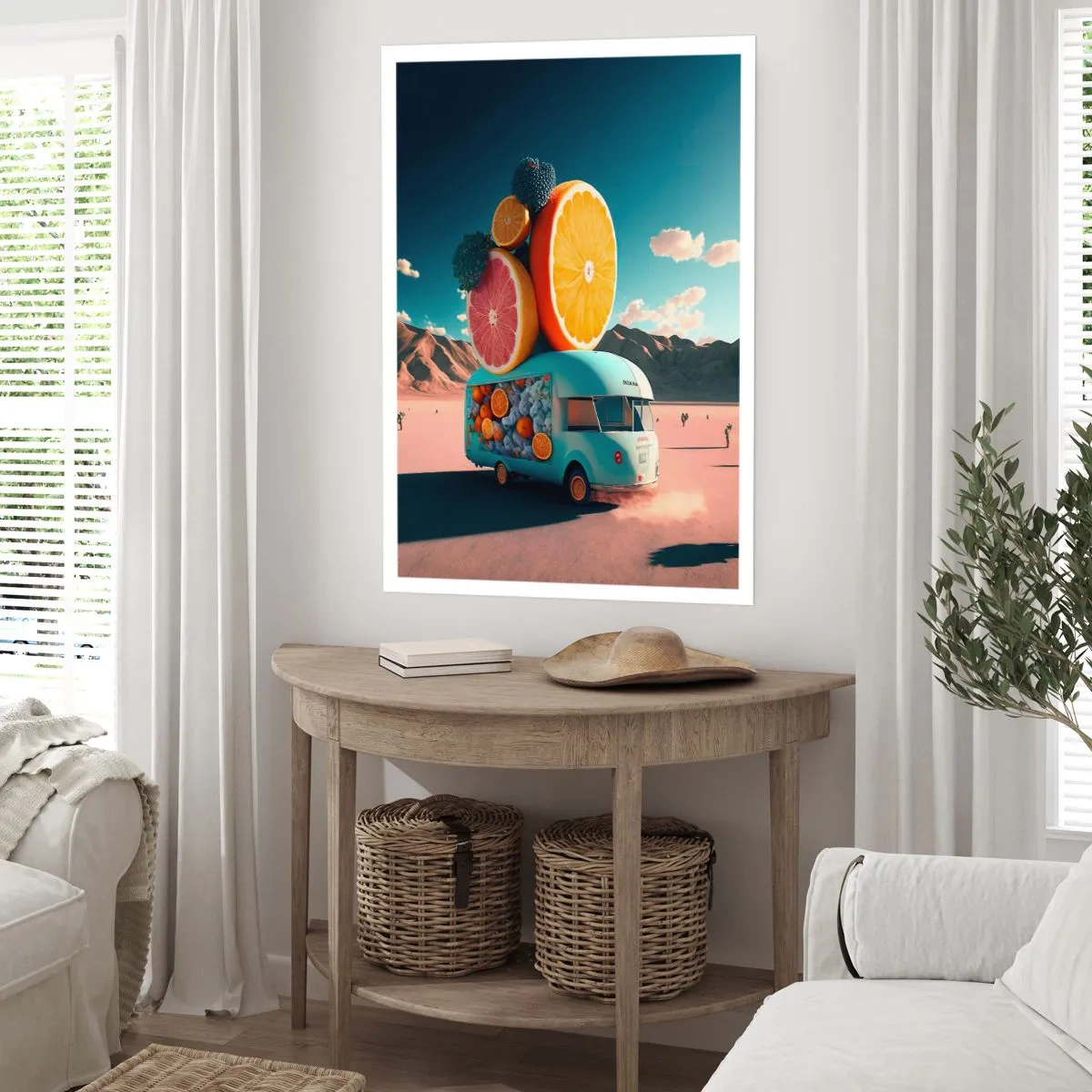 Affiche - Poster - Le goût des vacances - 61x91 cm