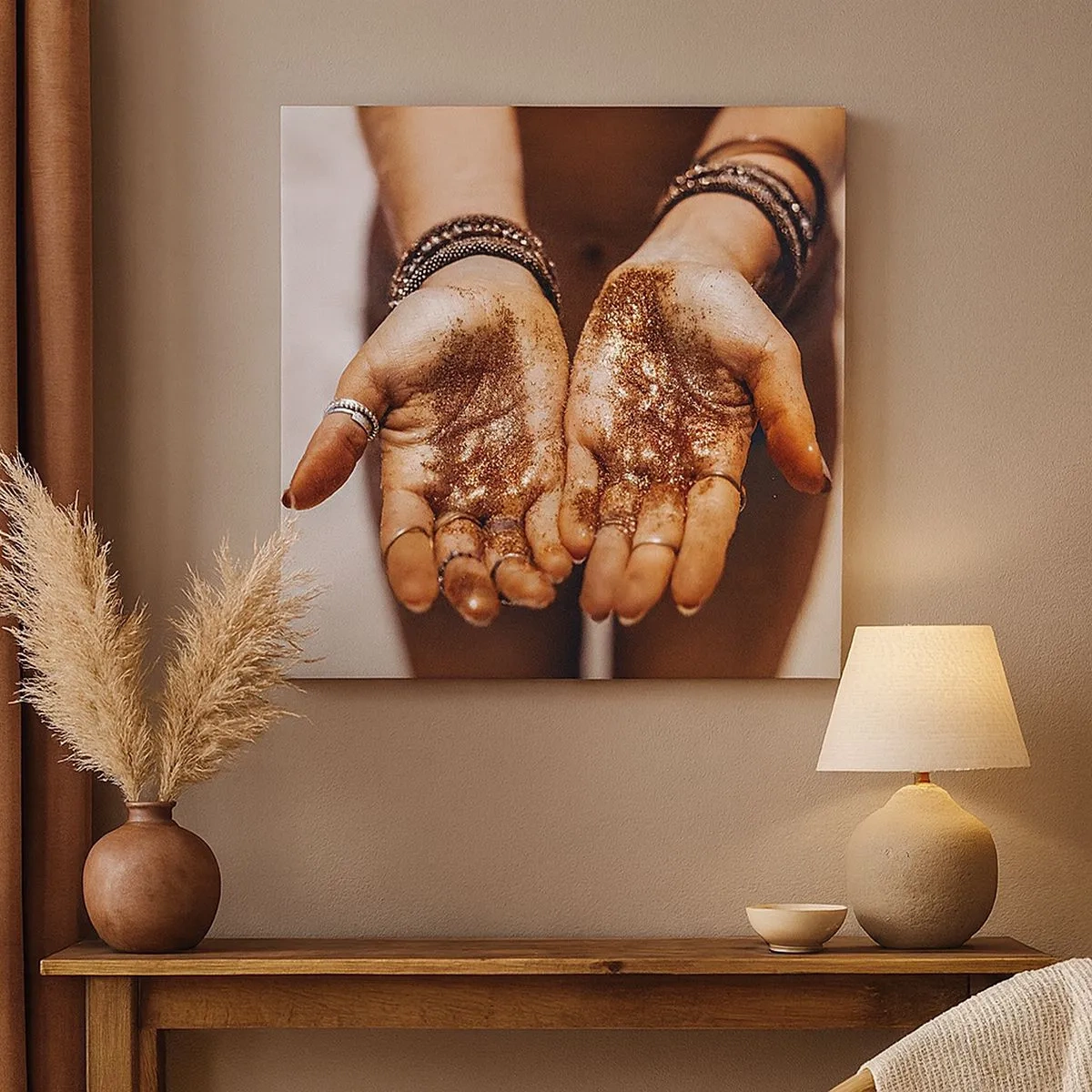 Impression sur toile - Image sur toile - Un don pour vous - 30x30 cm