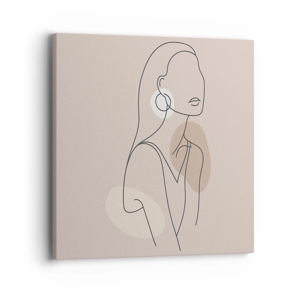 Impression sur toile - Image sur toile - Icone féminin - 40x40 cm