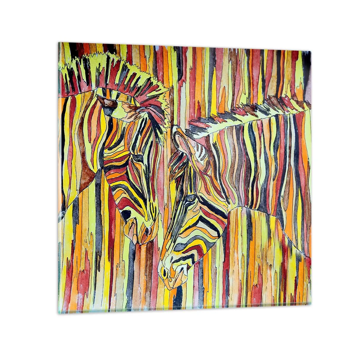 Impression sur verre - Image sur verre - Et donc toi aussi... - 50x50 cm