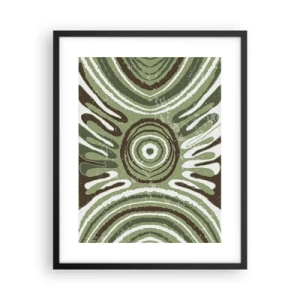 Affiche dans un cadre noir - Poster - Une explosion d'émotions - 40x50 cm