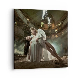 Impression sur toile - Image sur toile - L'esprit du théâtre ancien - 40x40 cm