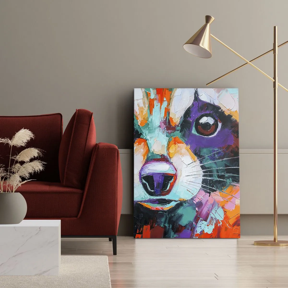 Impression sur toile - Image sur toile - Uniquement de belles émotions - 65x120 cm