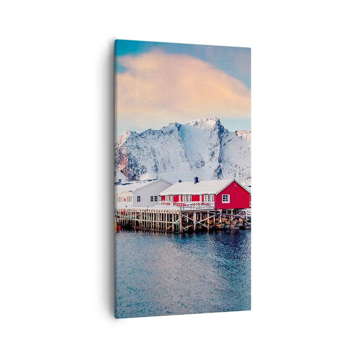 Impression sur toile - Image sur toile - Retraite dans le nord - 55x100 cm