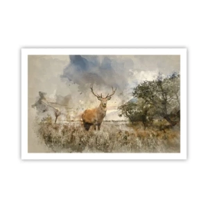 Affiche - Poster - Dignité - force - majesté - 91x61 cm