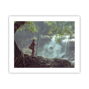 Affiche - Poster - Lier d'amitié avec la nature - 50x40 cm