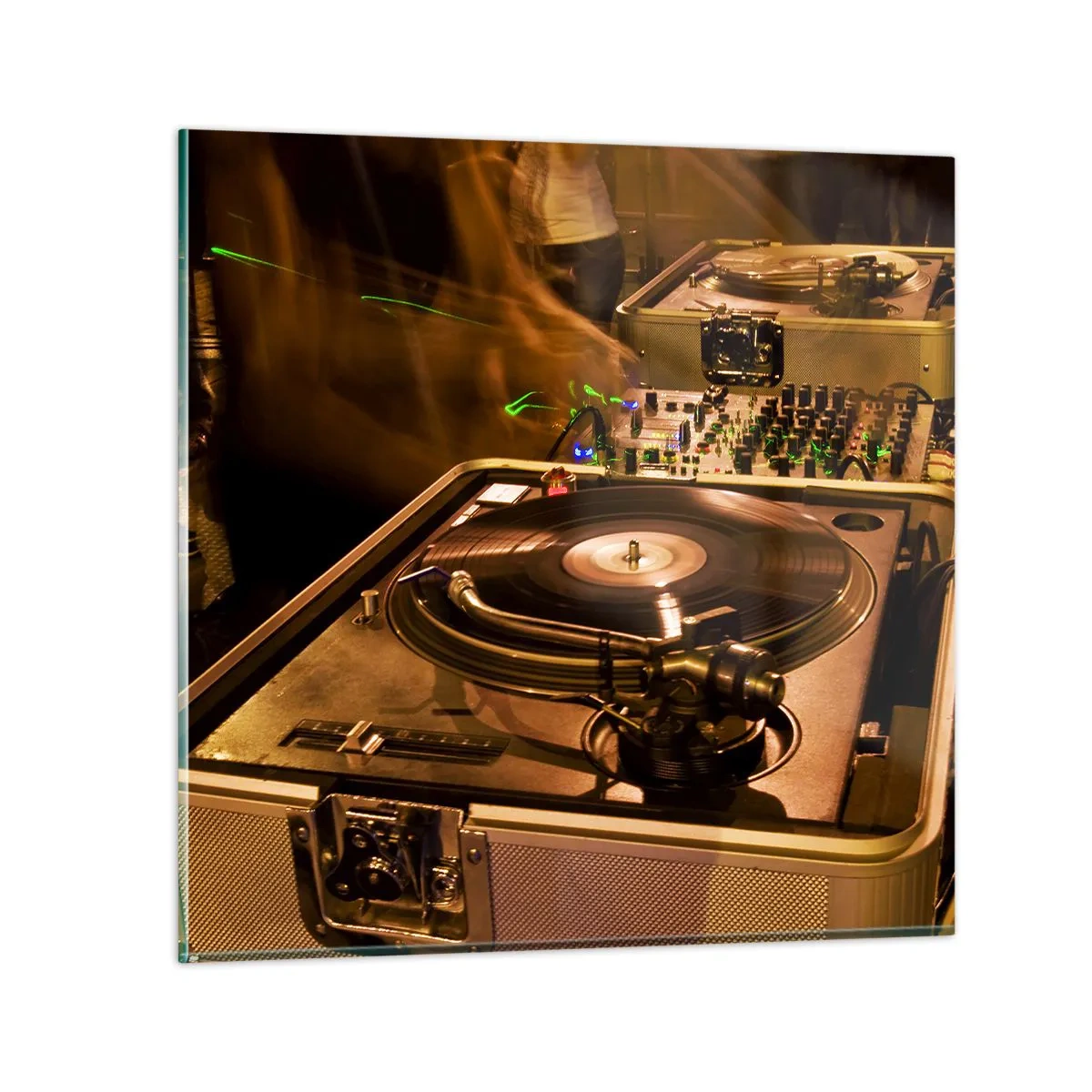 Impression sur verre - Image sur verre - Sentez-vous cette force? - 30x30 cm