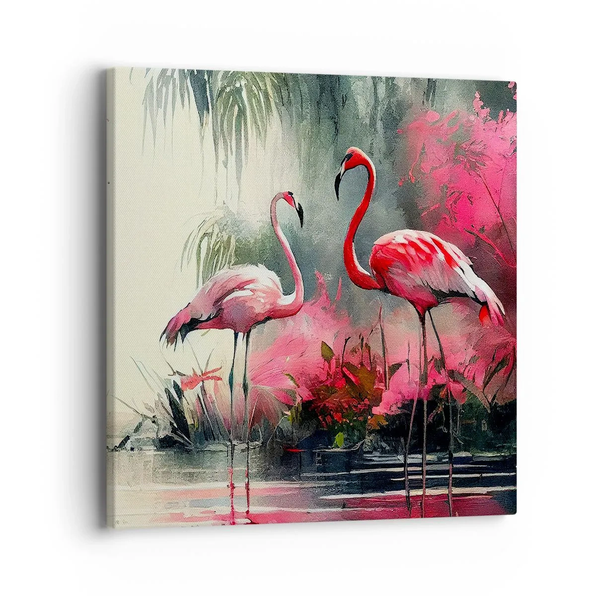 Impression sur toile - Image sur toile - Une leçon de grâce naturelle - 40x40 cm