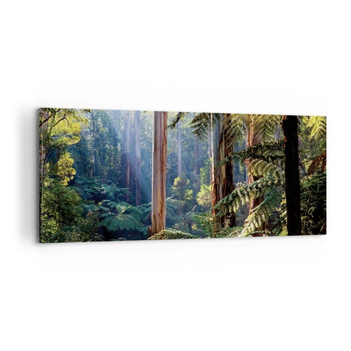 Impression sur toile - Image sur toile - Fable de la forêt - 100x40 cm