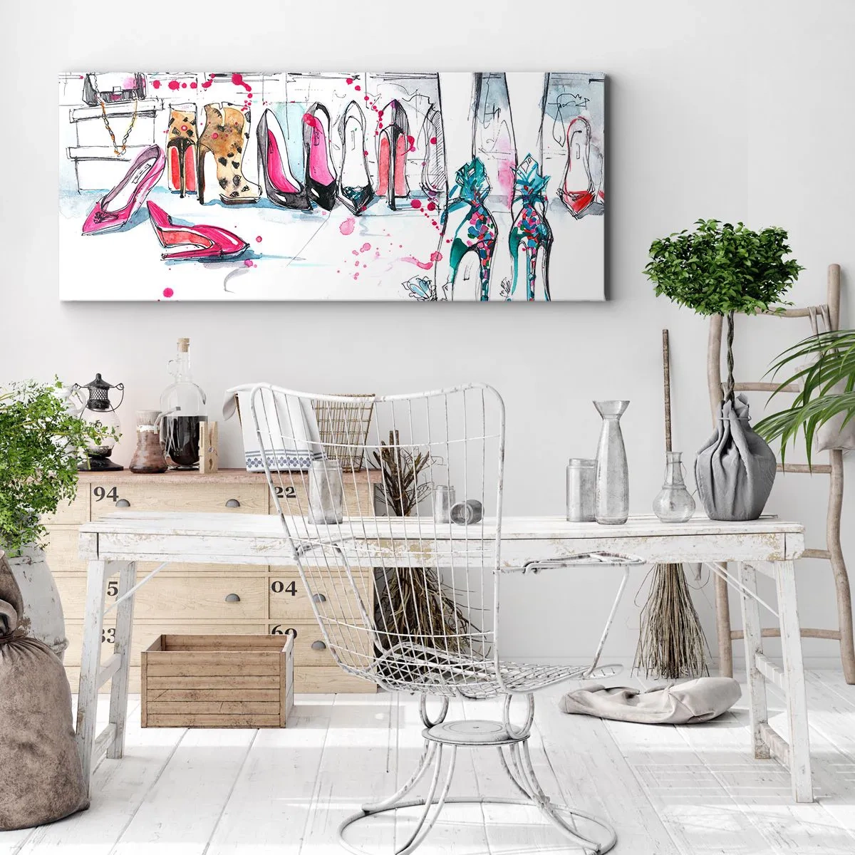 Impression sur toile - Image sur toile - Sésame, ouvre-toi - 90x30 cm