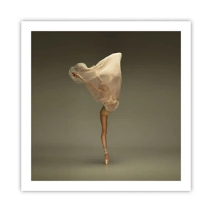 Affiche - Poster - Il va bientôt s'envoler - 60x60 cm