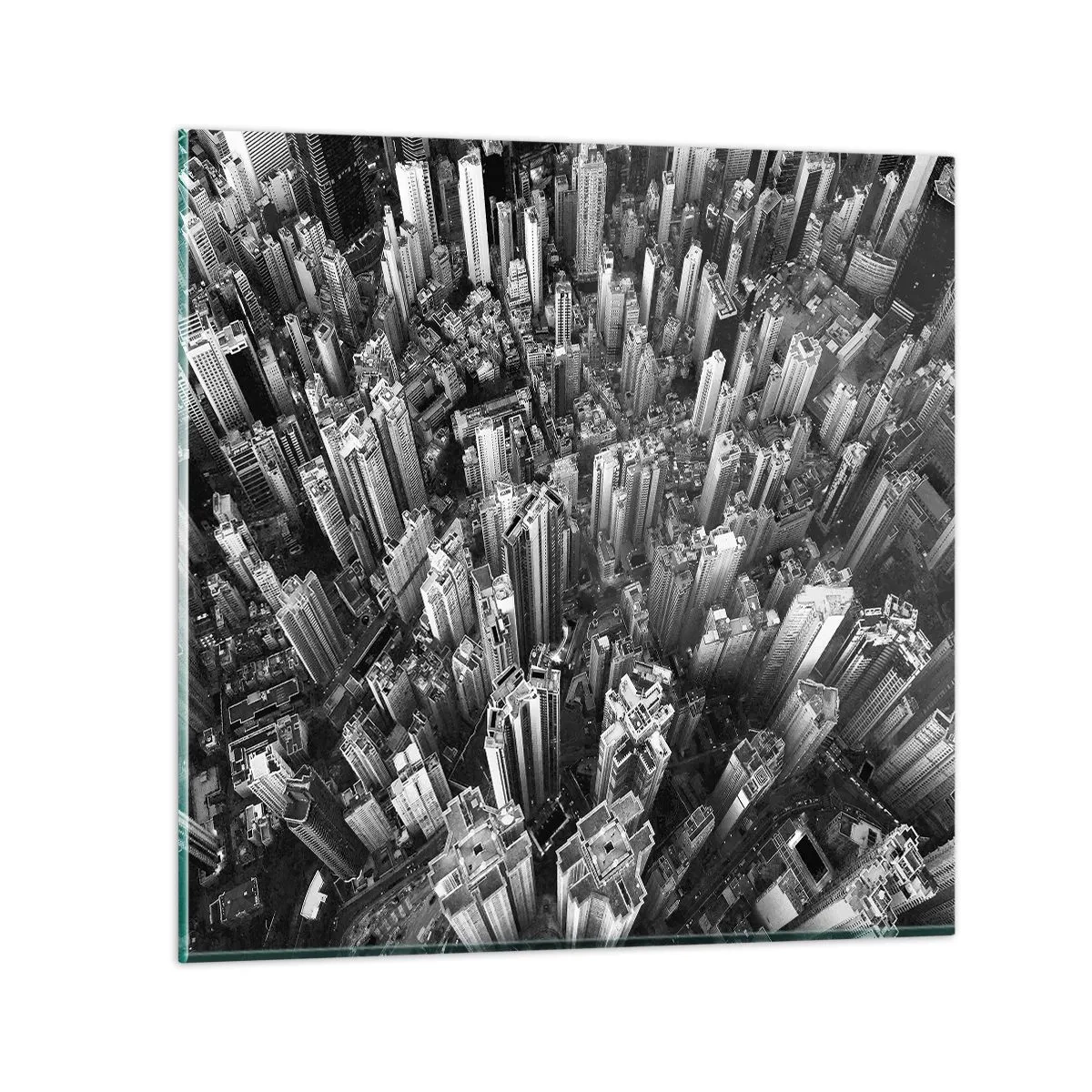 Impression sur verre - Image sur verre - Toujours de plus en plus haut - 70x70 cm