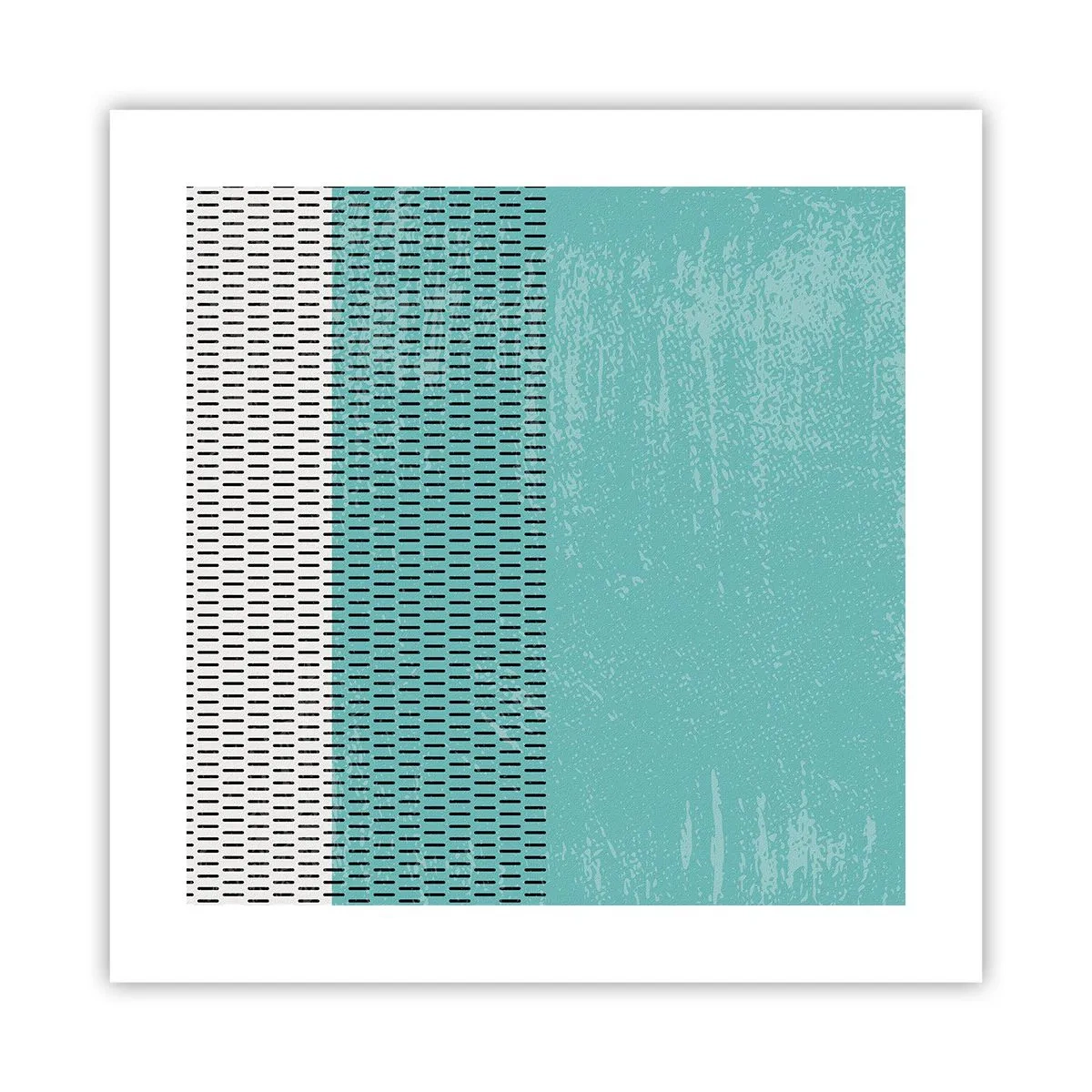 Affiche - Poster - Composition équilibrée - 40x40 cm