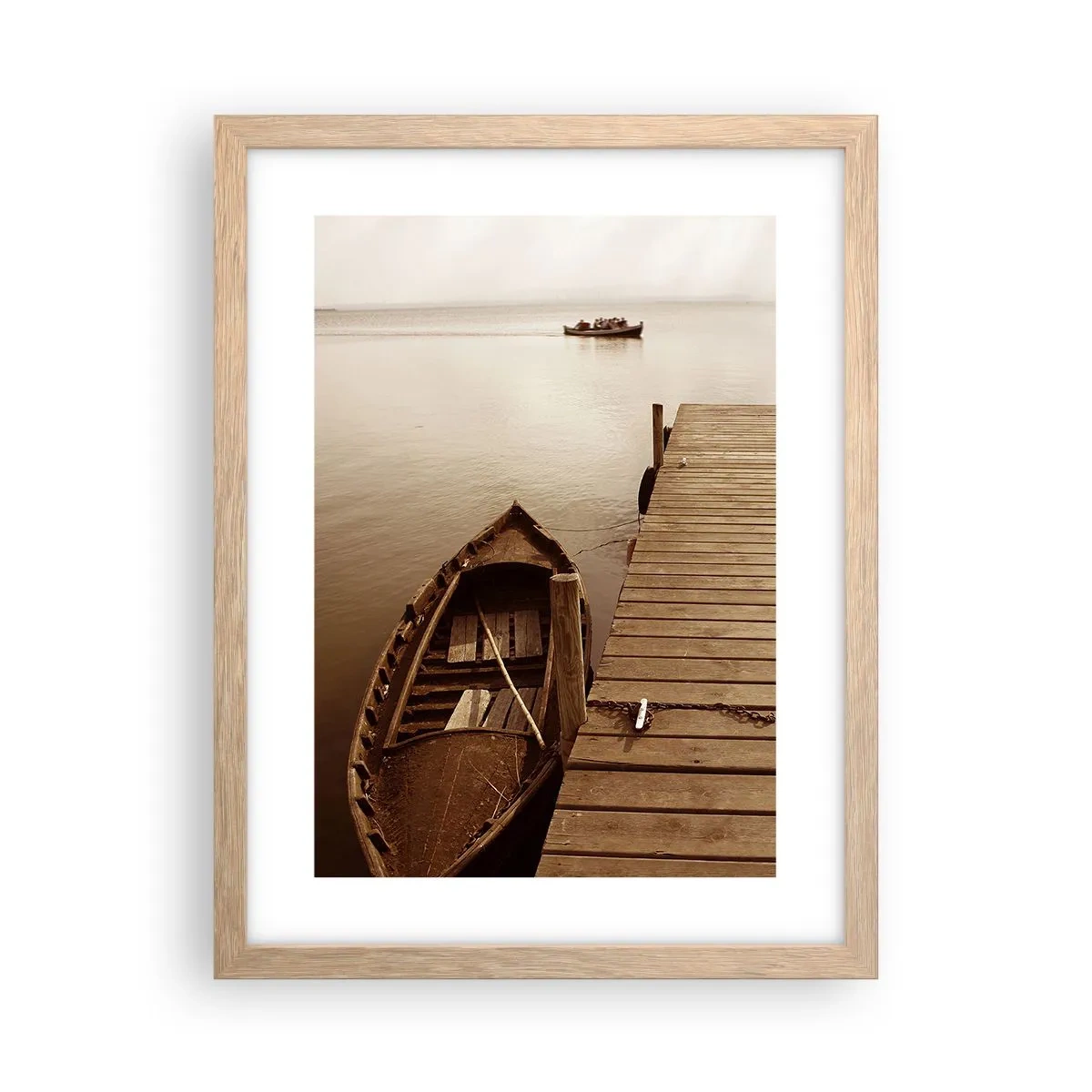 Affiche dans un chêne clair - Poster - Le grand silence - 30x40 cm