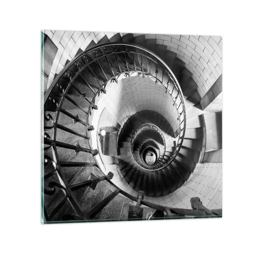 Impression sur verre - Image sur verre - De plus en plus haut - 30x30 cm