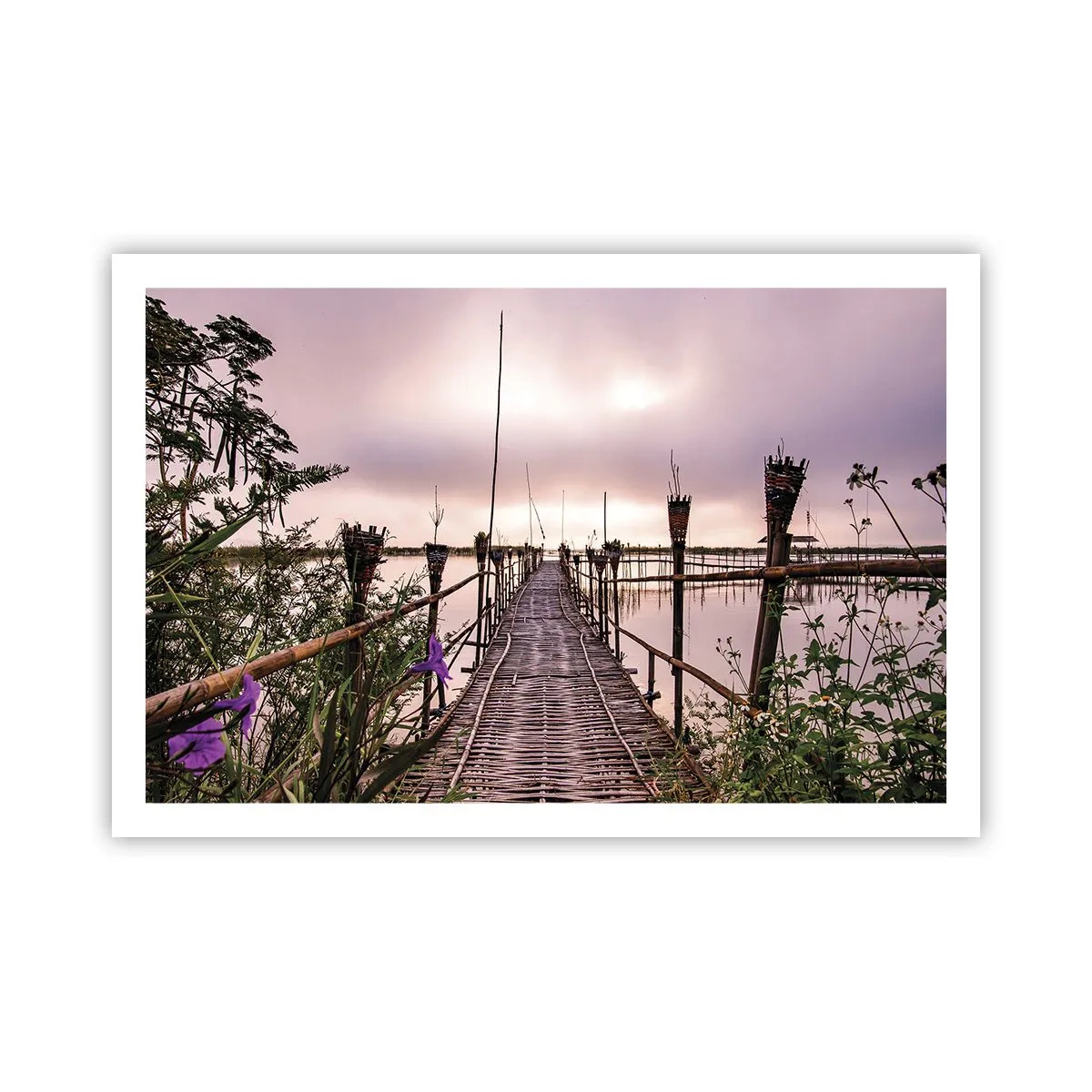 Affiche - Poster - Le silence et le calme d'Asie - 91x61 cm