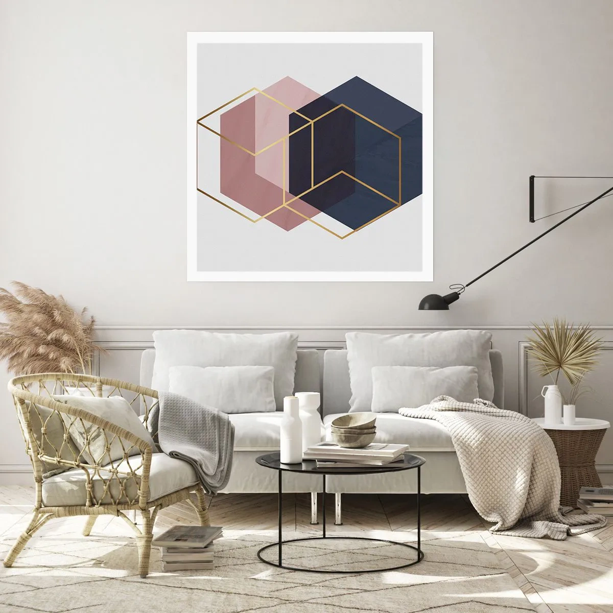 Affiche - Poster - Le pouvoir de la simplicité - 40x40 cm