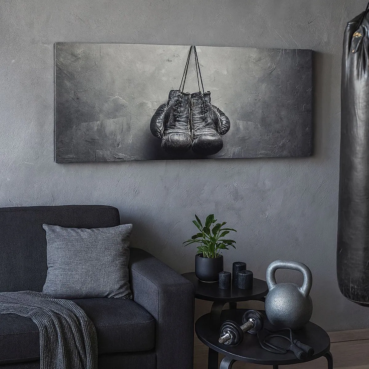 Impression sur toile - Image sur toile - Un temps pour se battre et un temps pour la paix - 100x40 cm