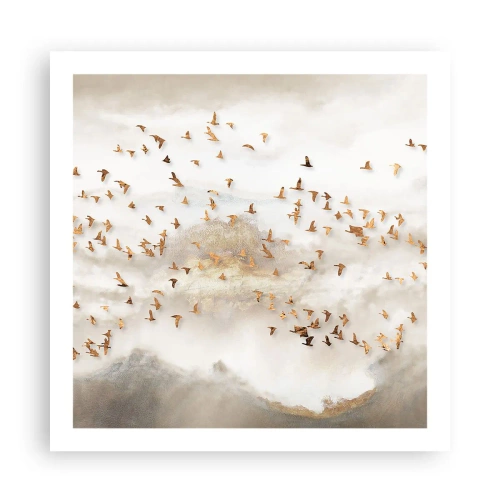 Affiche - Poster - Il est l'heure… - 60x60 cm