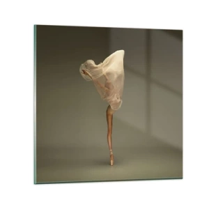 Impression sur verre - Image sur verre - Il va bientôt s'envoler - 70x70 cm