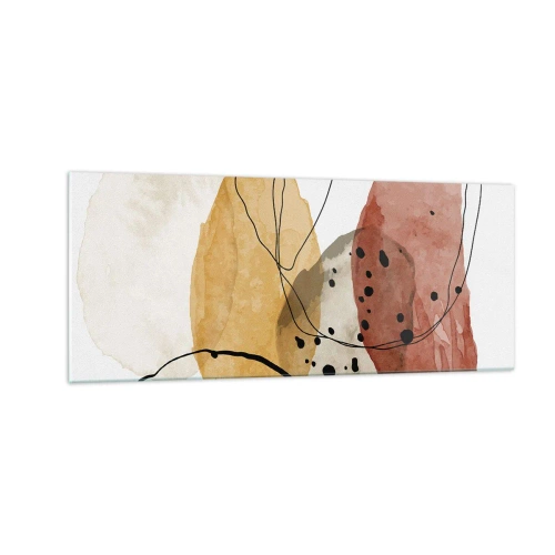 Impression sur verre - Image sur verre - Léger et transparent comme l'air - 100x40 cm