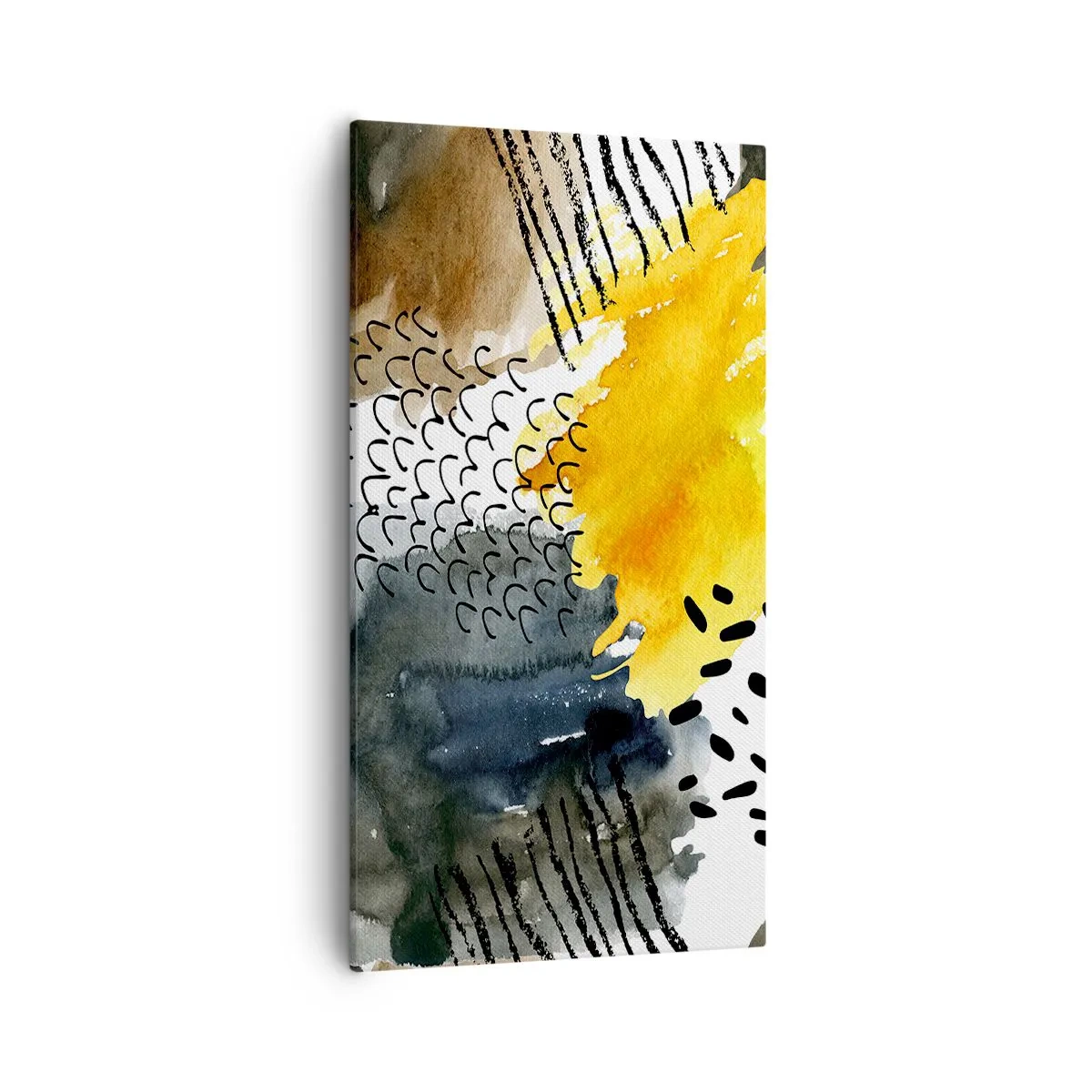 Impression sur toile - Image sur toile - Rencontre des éléments - 55x100 cm