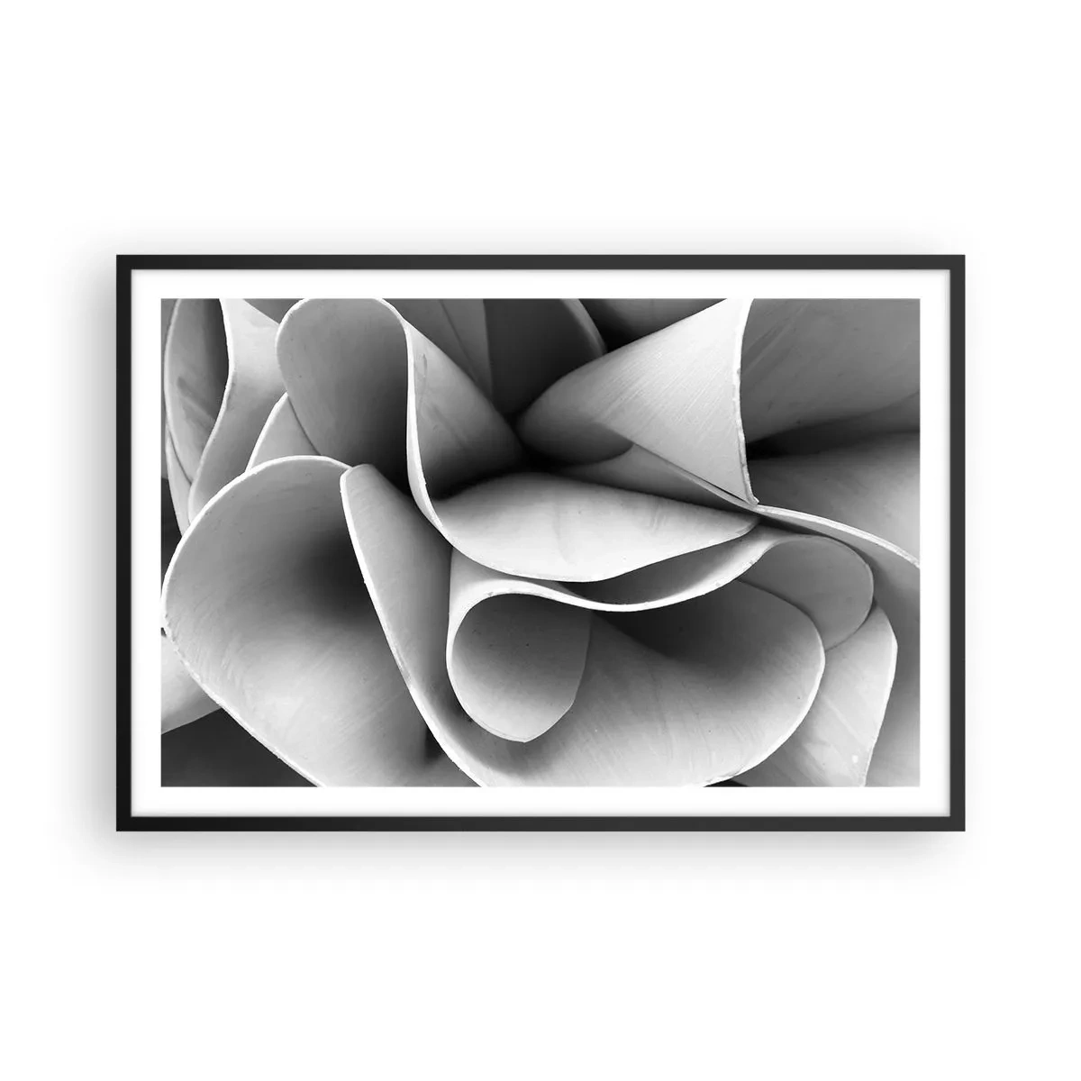 Affiche dans un cadre noir - Poster - Il s'en passe dans l'espace - 91x61 cm