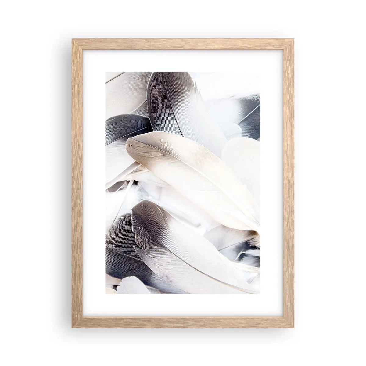 Affiche dans un chêne clair - Poster - Presque angélique - 30x40 cm