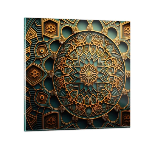 Impression sur verre - Image sur verre - Dans une ambiance arabe - 70x70 cm