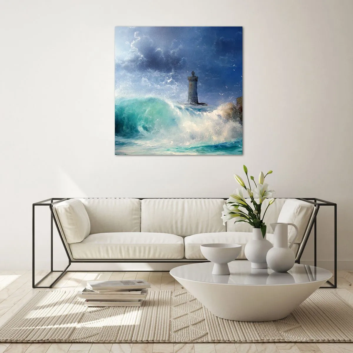 Impression sur verre - Image sur verre - En garde contre les éléments - 70x70 cm