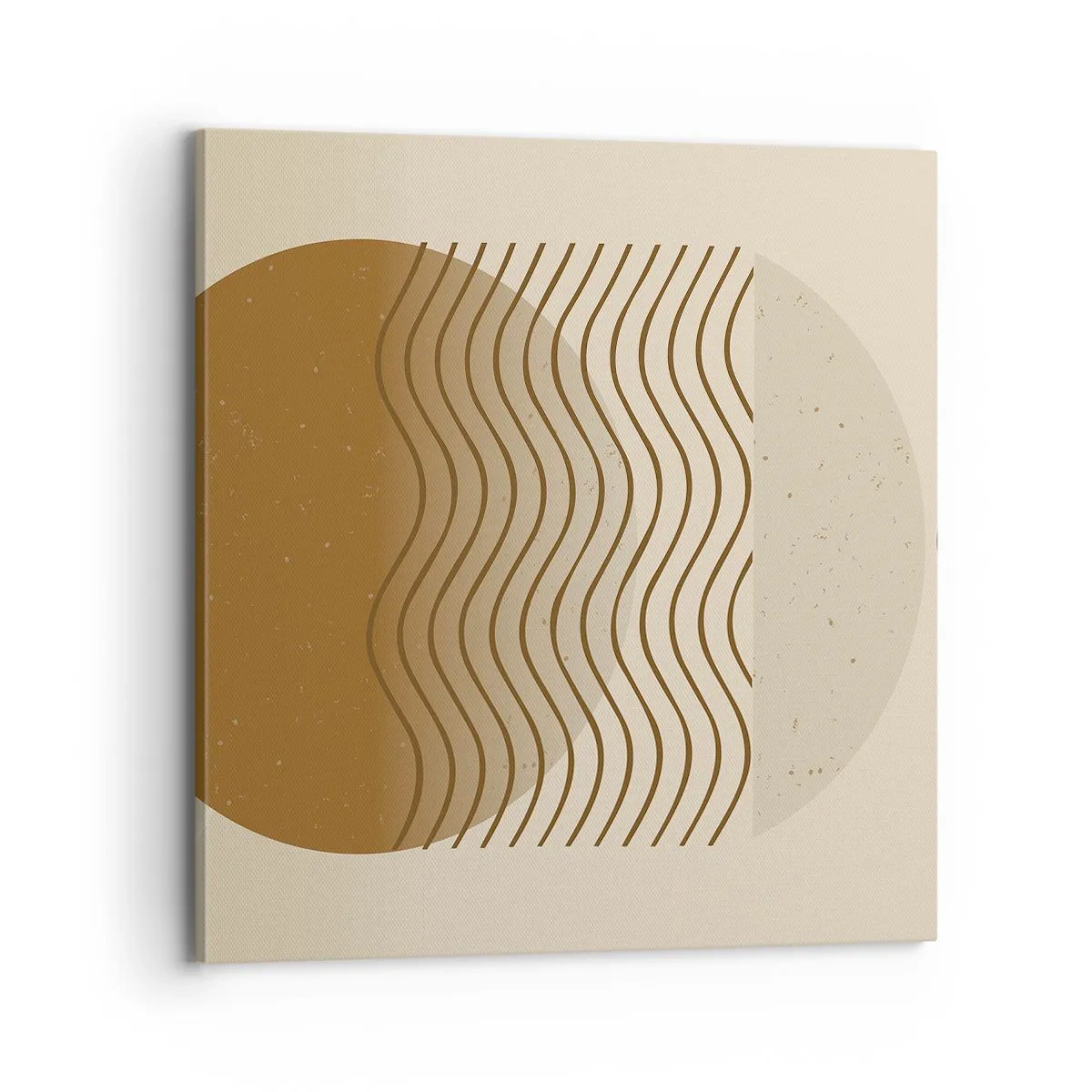 Impression sur toile - Image sur toile - Sur l'origine des figures géométriques - 70x70 cm