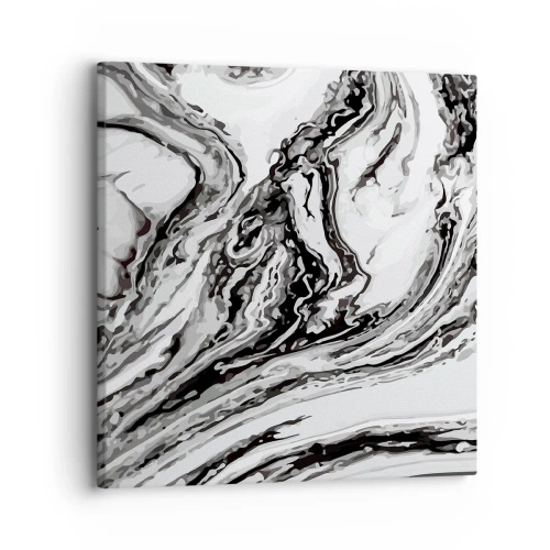 Impression sur toile - Image sur toile - Au début, c'était le chaos - 30x30 cm