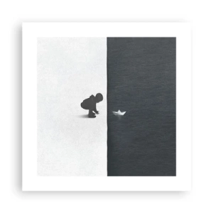 Affiche - Poster - Grande expédition - 40x40 cm