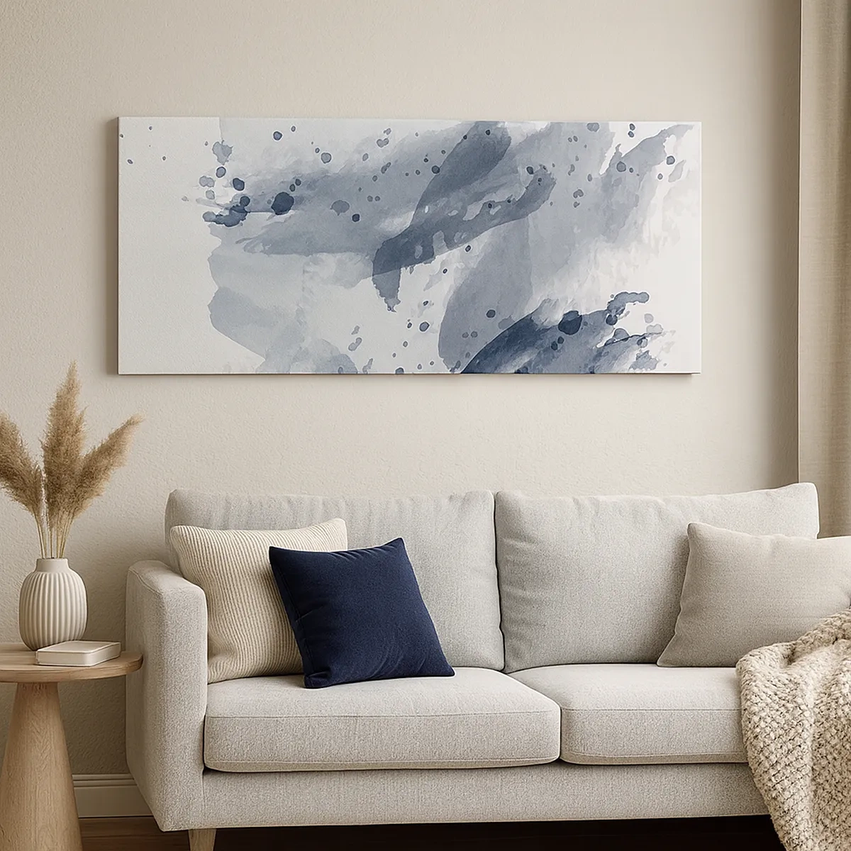 Impression sur toile - Image sur toile - Étude de la nature de l'eau - 30x30 cm