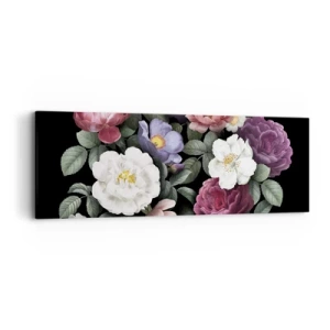 Impression sur toile - Image sur toile - D'un jardin anglais - 90x30 cm