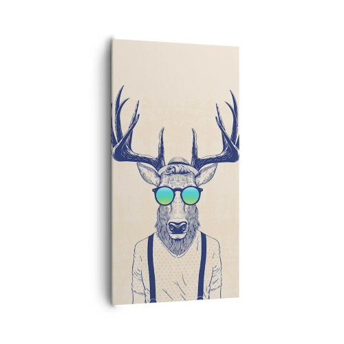 Impression sur toile - Image sur toile - A qui vous attendiez-vous ? - 65x120 cm