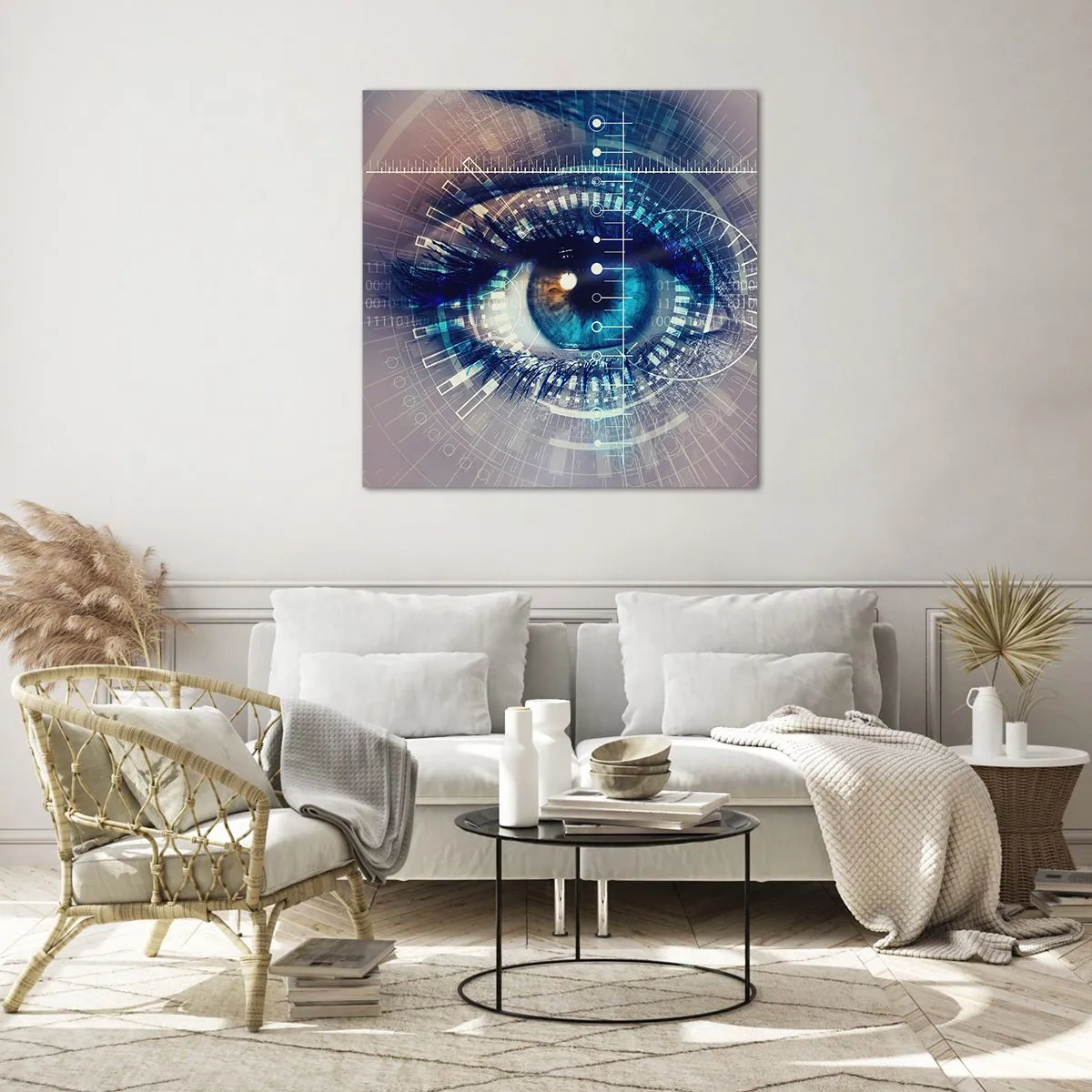 Impression sur verre - Image sur verre - Tu penses que tu me connais - 40x40 cm