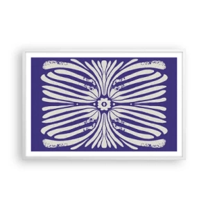Affiche dans un cadre blanc - Poster - Inspirations ethniques - 91x61 cm